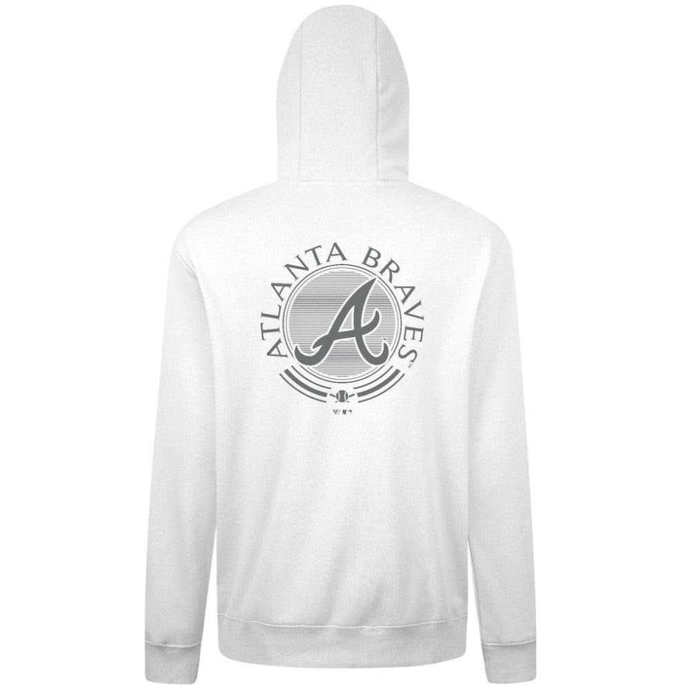 Atlanta Braves Levelwear Podium Valiant Hoodie - White - MLB on Sale