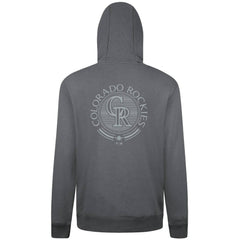 Colorado Rockies Levelwear Podium Valiant Hoodie - Gray - MLB Discount