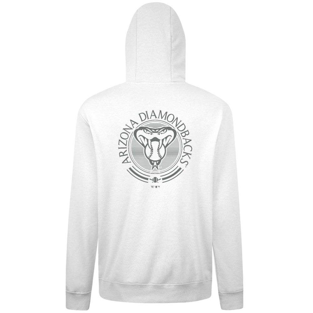 Arizona Diamondbacks Levelwear Podium Valiant Hoodie - White - MLB on Sale