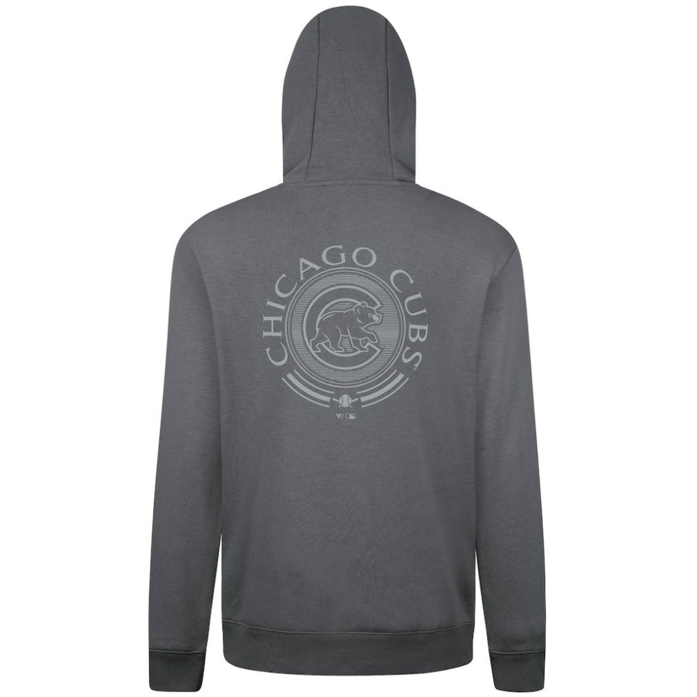 Chicago Cubs Levelwear Podium Valiant Hoodie - Gray - MLB Discount
