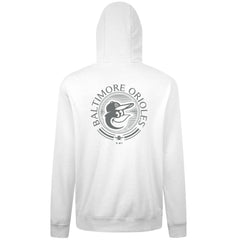 Baltimore Orioles Levelwear Podium Grain Hoodie - White - MLB Sale
