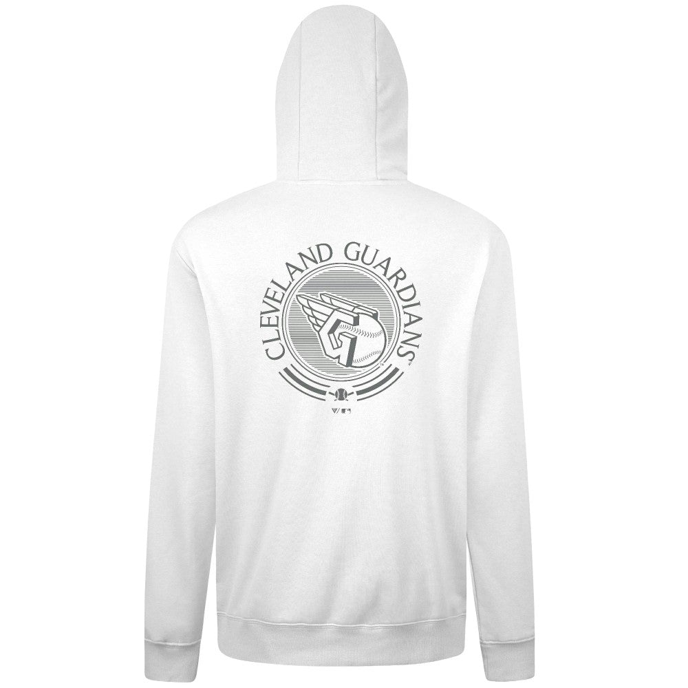 Cleveland Guardians Levelwear Podium Grain Hoodie - White - MLB Online