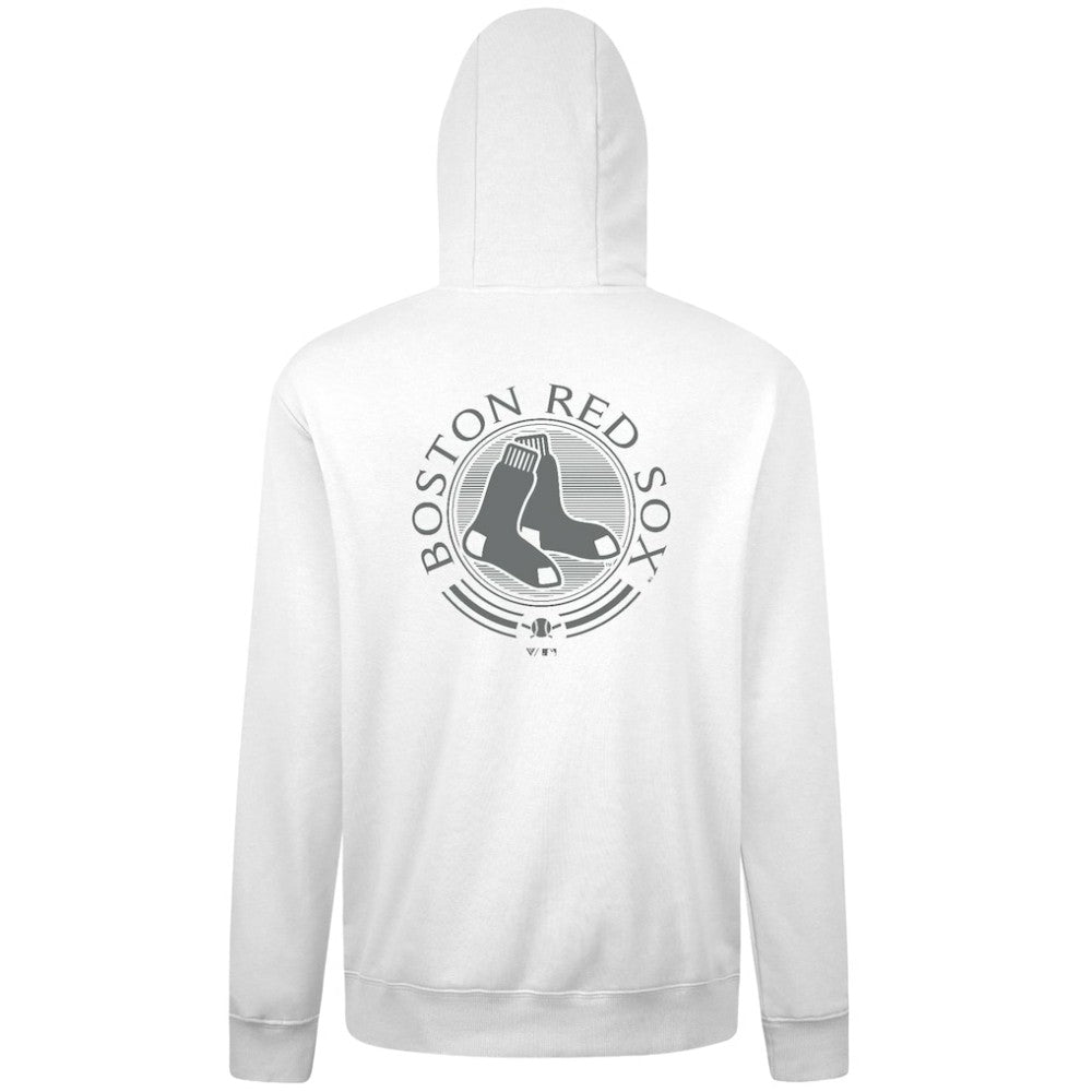 Boston Red Sox Levelwear Podium Grain Hoodie - White - MLB Sale
