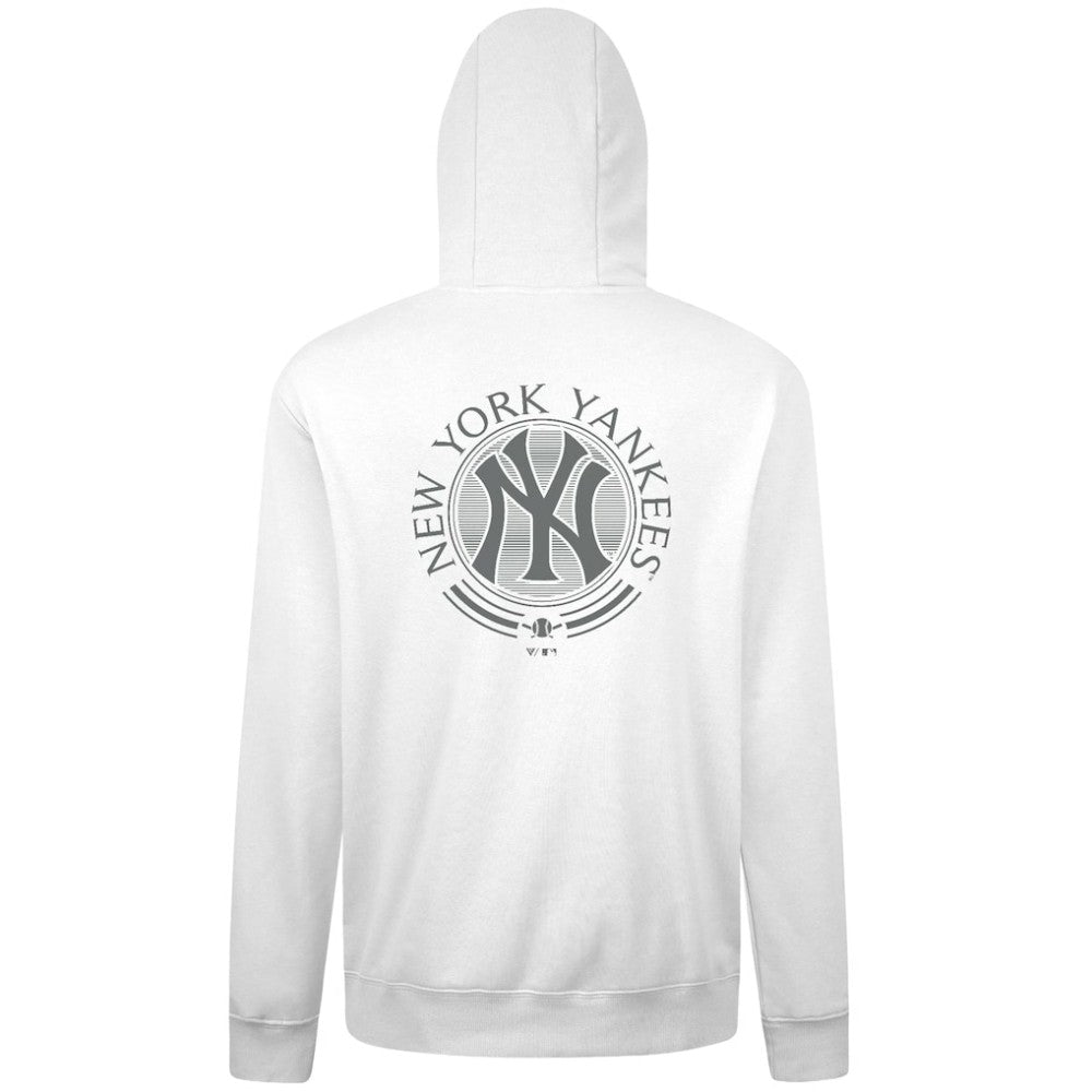 New York Yankees Levelwear Podium Grain Hoodie - White - MLB Online