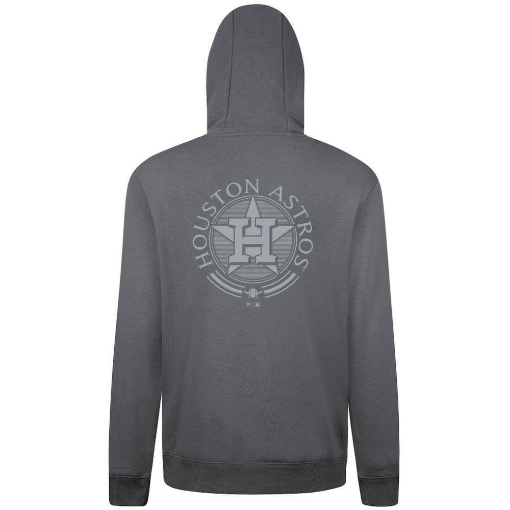 Houston Astros Levelwear Podium Grain Hoodie - Gray - MLB Online