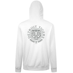 Detroit Tigers Levelwear Podium Grain Hoodie - White - MLB Discount