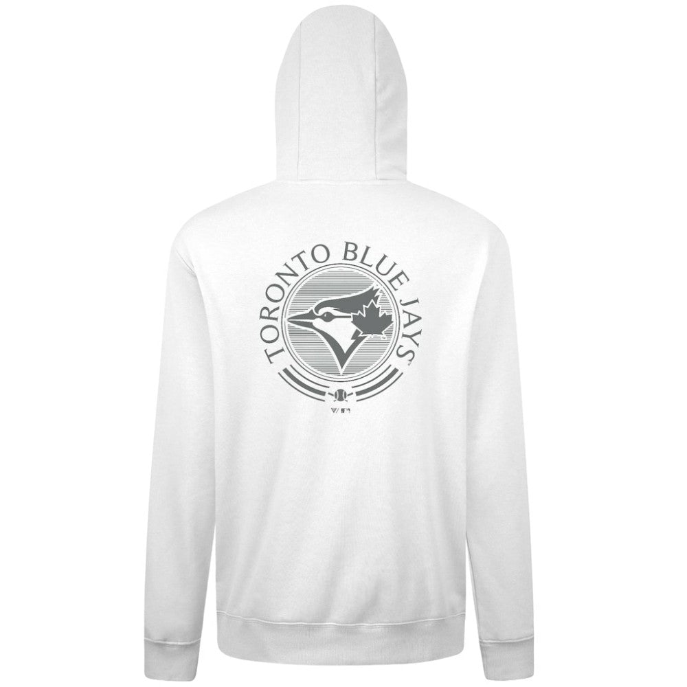Toronto Blue Jays Levelwear Podium Grain Hoodie - White - MLB on Sale