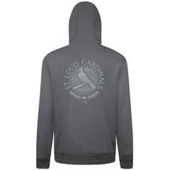 St. Louis Cardinals Levelwear Podium Grain Hoodie - Gray - MLB Discount