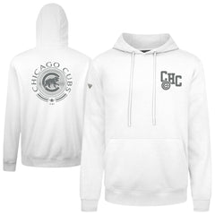Chicago Cubs Levelwear Podium Grain Hoodie - White - MLB Online