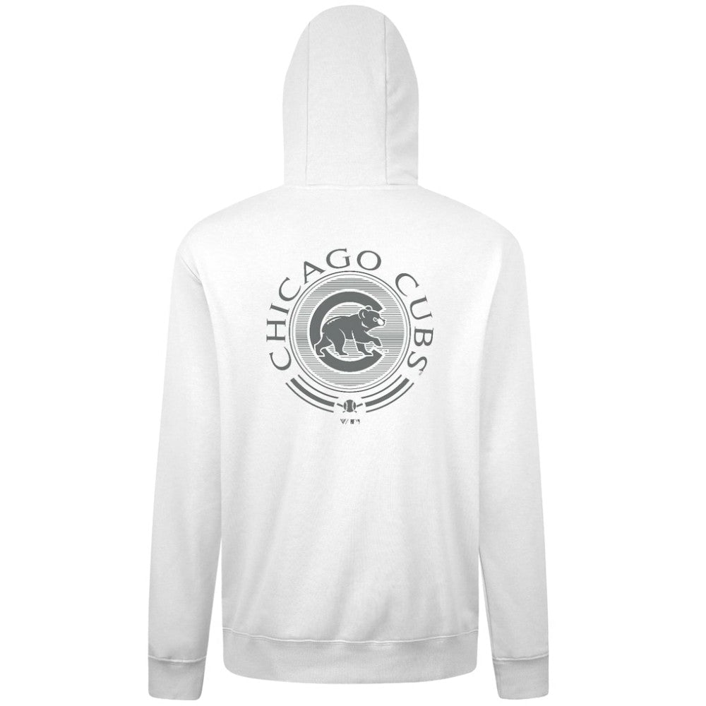 Chicago Cubs Levelwear Podium Grain Hoodie - White - MLB Online