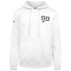 San Diego Padres Levelwear Podium Grain Hoodie - White - MLB Online