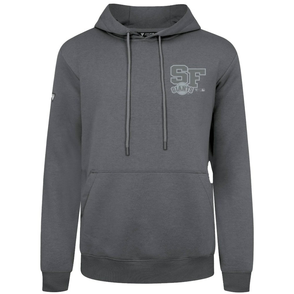 San Francisco Giants Levelwear Podium Grain Hoodie - Gray - MLB on Sale