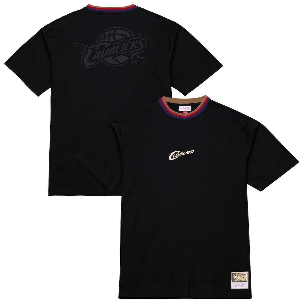 Cleveland Cavaliers Hardwood Classics Nights Playmaker T-Shirt for sale Black | Mitchell & Ness discount