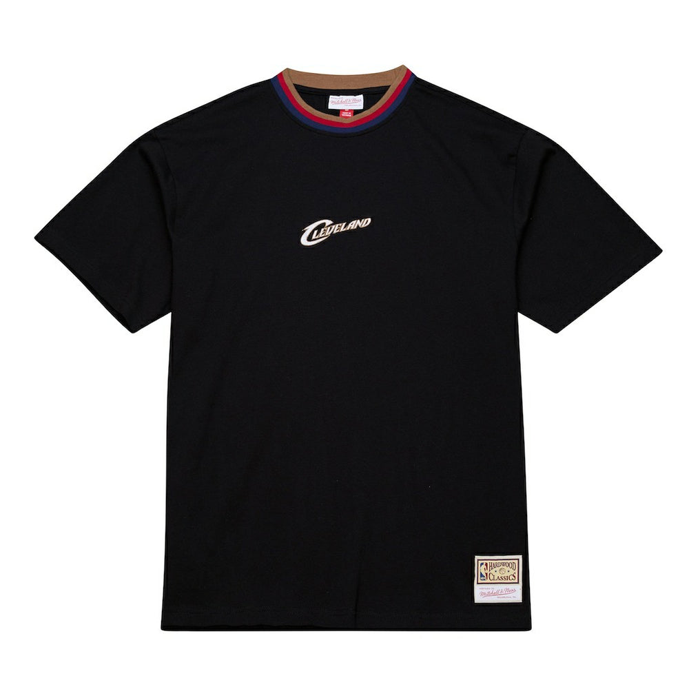 Cleveland Cavaliers Hardwood Classics Nights Playmaker T-Shirt for sale Black | Mitchell & Ness discount