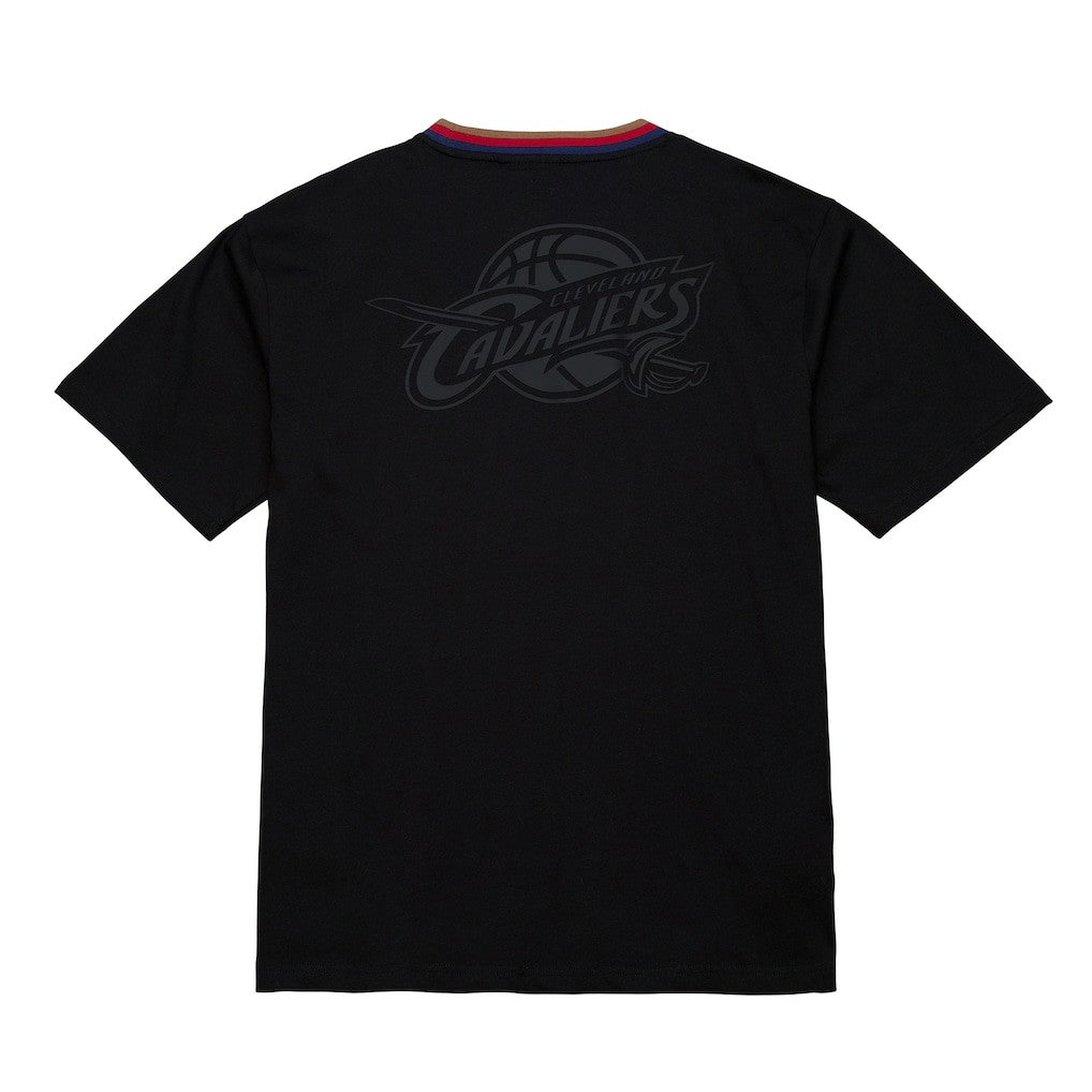 Cleveland Cavaliers Hardwood Classics Nights Playmaker T-Shirt for sale Black | Mitchell & Ness discount