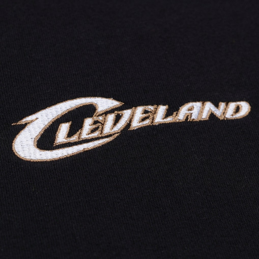 Cleveland Cavaliers Hardwood Classics Nights Playmaker T-Shirt for sale Black | Mitchell & Ness discount