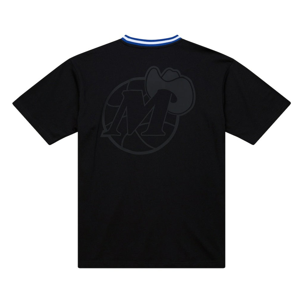 Dallas Mavericks Hardwood Classics Nights Playmaker T-Shirt for sale Black | Mitchell & Ness