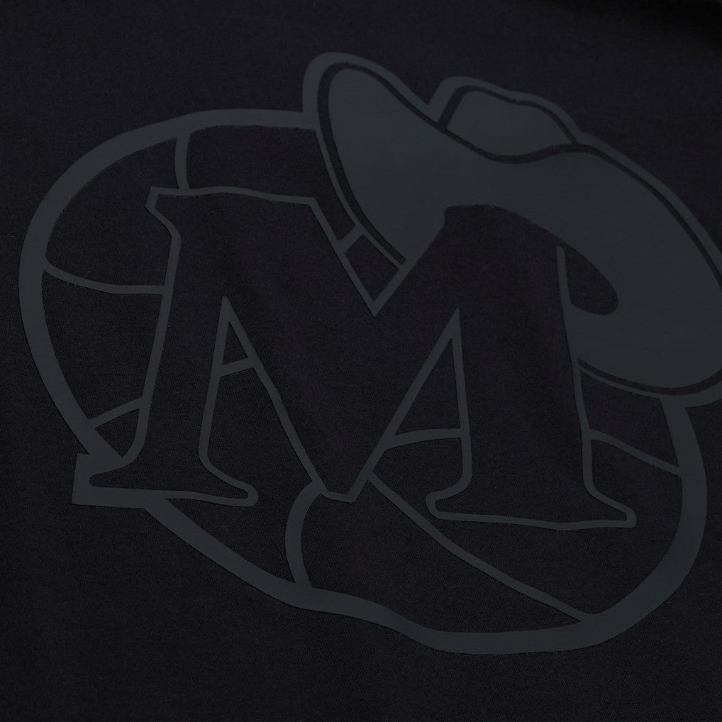 Dallas Mavericks Hardwood Classics Nights Playmaker T-Shirt for sale Black | Mitchell & Ness