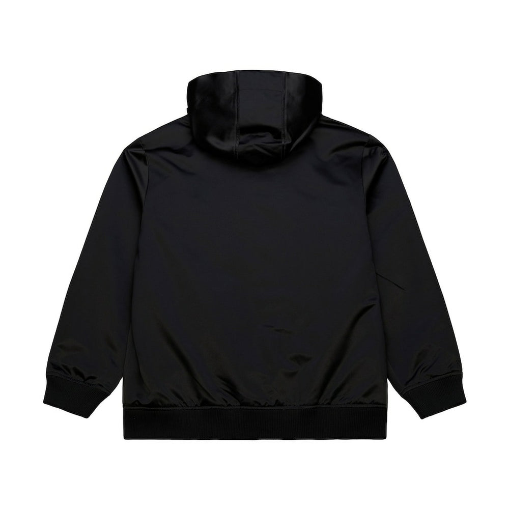 Cleveland Cavaliers Hardwood Classics Nights Walk the Tunnel Satin Bomber Full-Snap Hooded Jacket for sale Black | Mitchell & Ness Near Me