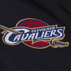 Cleveland Cavaliers Hardwood Classics Nights Walk the Tunnel Satin Bomber Full-Snap Hooded Jacket for sale Black | Mitchell & Ness Near Me