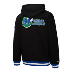 Dallas Mavericks Hardwood Classics Nights Playmaker Fleece Hoodie for sale Black | Mitchell & Ness discount