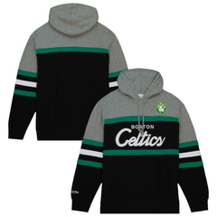 Boston Celtics Head Coach Hoodie Black/Gray | Mitchell & Ness Lifestyle