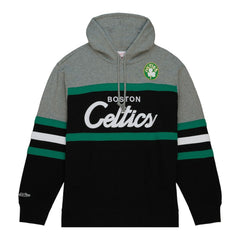 Boston Celtics Head Coach Hoodie Black/Gray | Mitchell & Ness Lifestyle