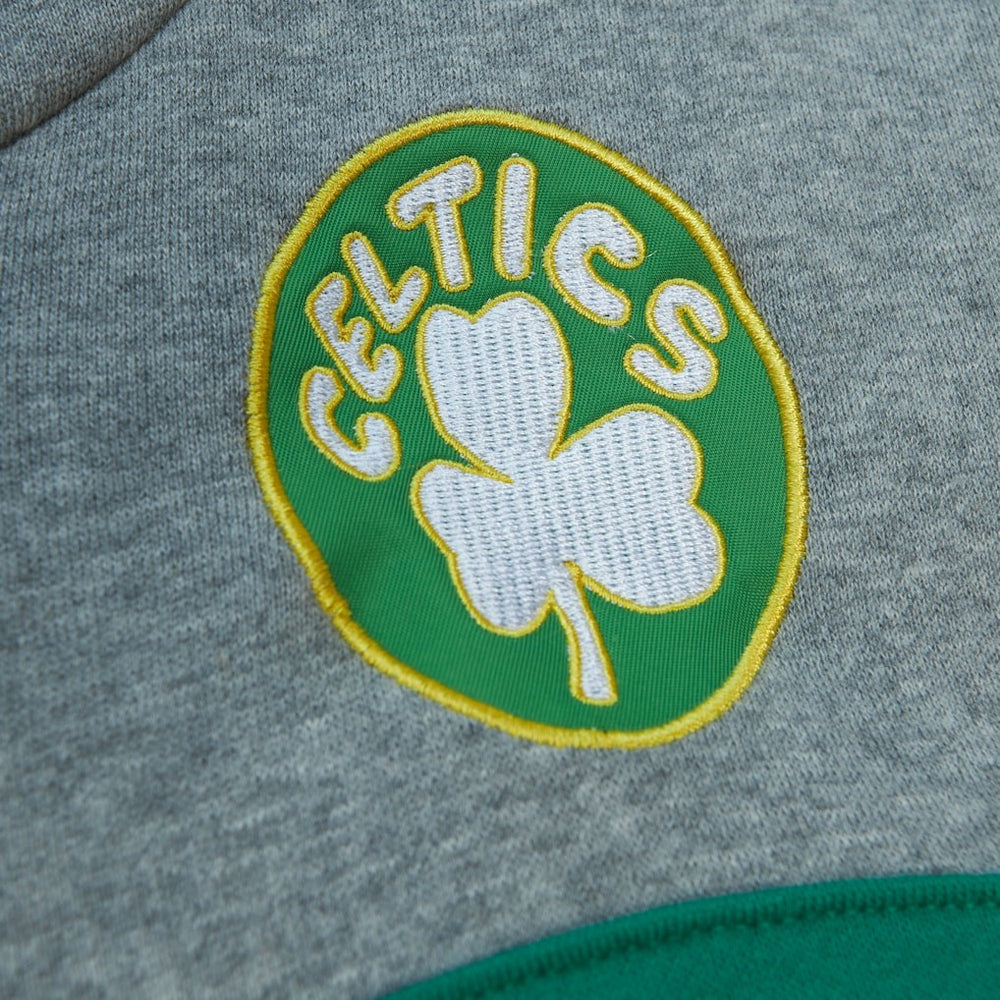 Boston Celtics Head Coach Hoodie Black/Gray | Mitchell & Ness Lifestyle