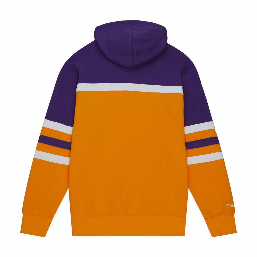 Los Angeles Lakers Head Coach Hoodie Gold/Purple | Mitchell & Ness Lifestyle