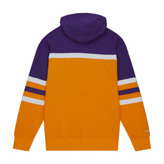Los Angeles Lakers Head Coach Hoodie Gold/Purple | Mitchell & Ness Lifestyle