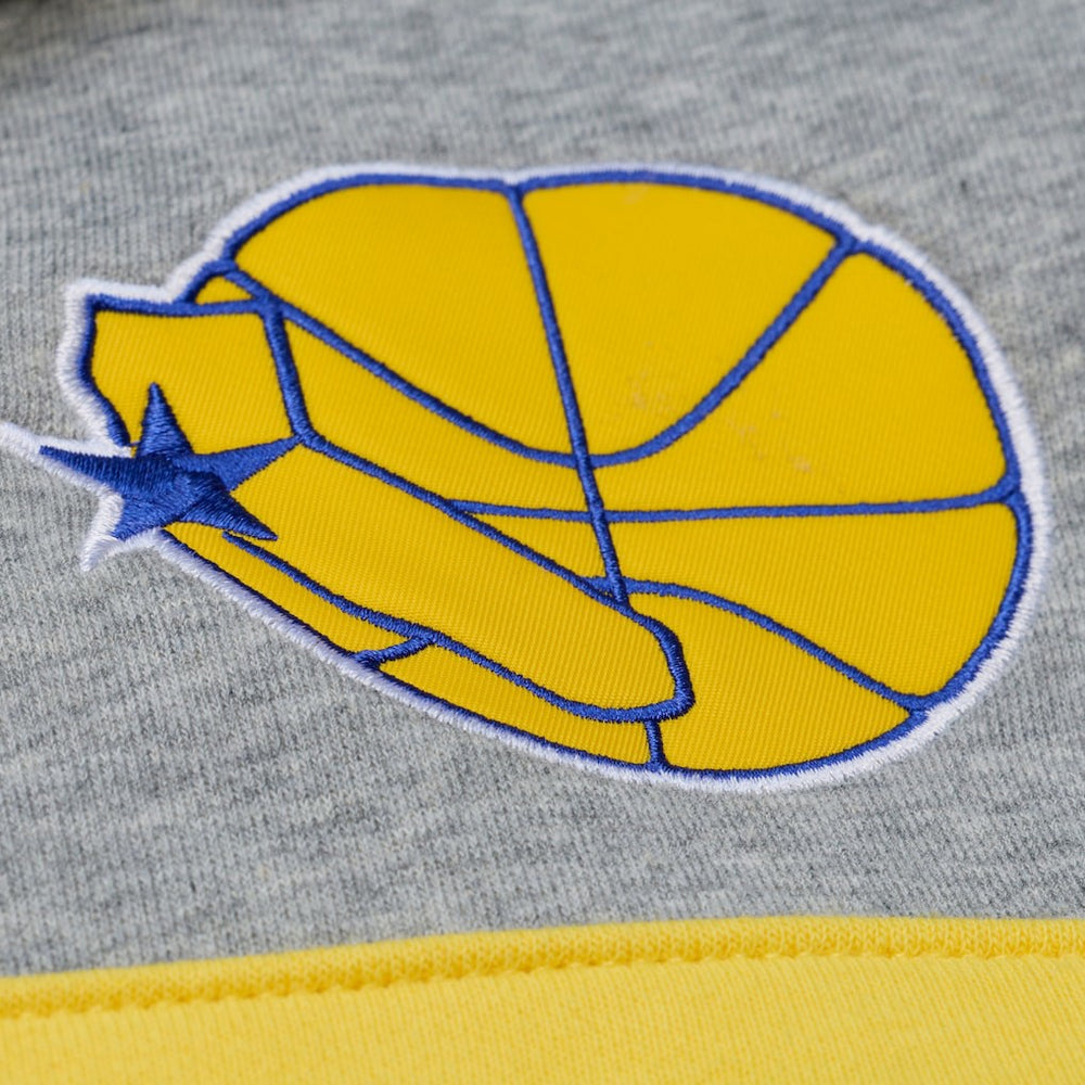 Golden State Warriors Head Coach Hoodie for sale Royal/Gray | Mitchell & Ness US