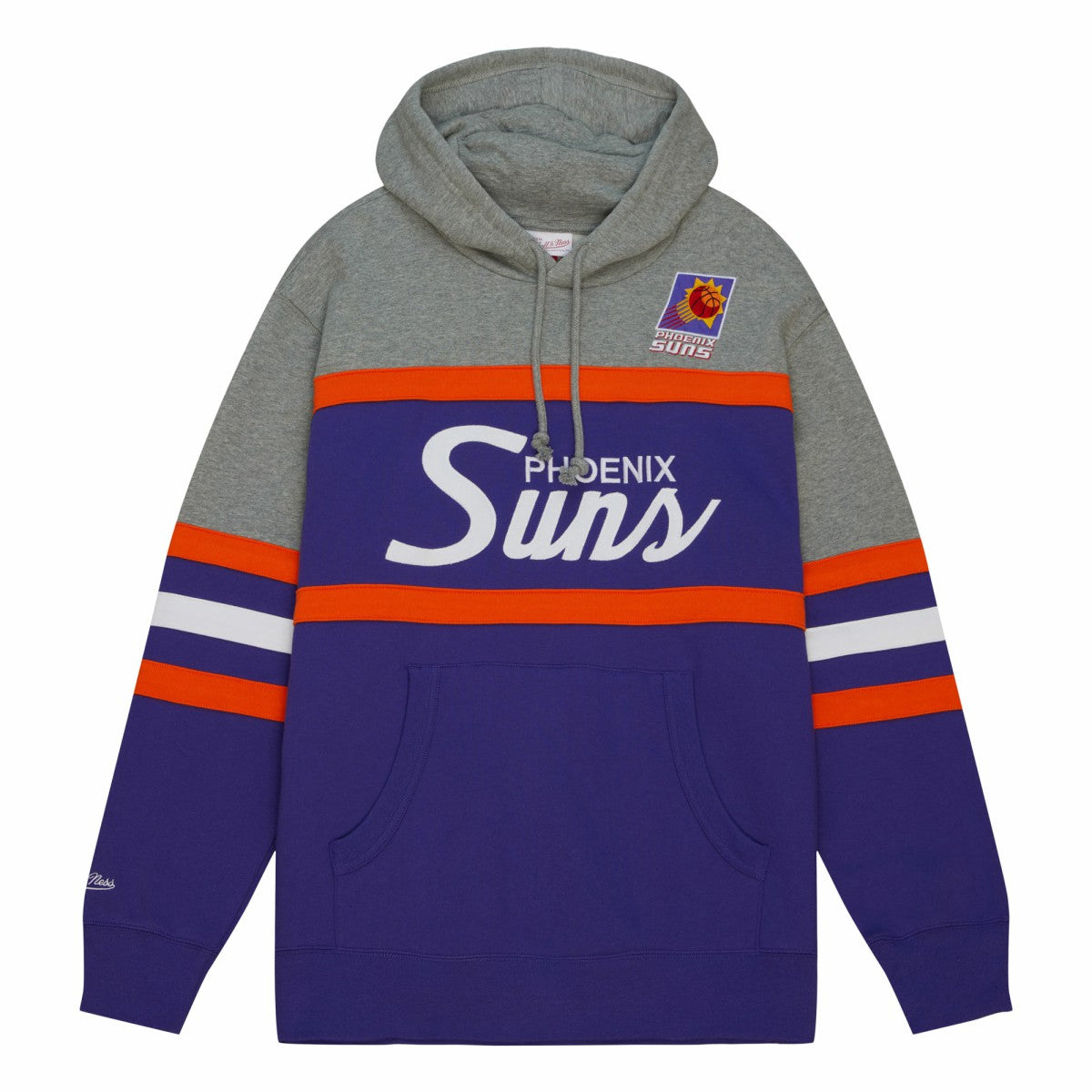 Phoenix Suns Head Coach Hoodie Purple/Gray | Mitchell & Ness for sale