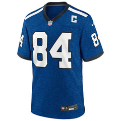 Nike Tyler Warren Indianapolis Colts Alternate 2 Indiana Nights Game Jersey Heather Royal