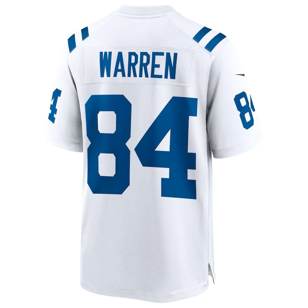 Nike Tyler Warren Indianapolis Colts Game Jersey White