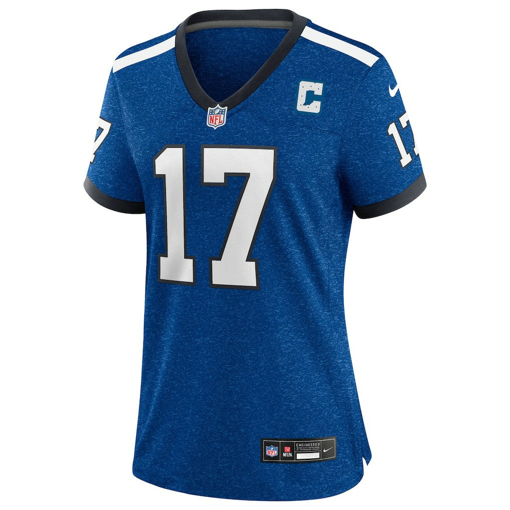 Nike Daniel Jones Indianapolis Colts Women's Alternate 2 Indiana Nights Game Jersey Heather Royal
