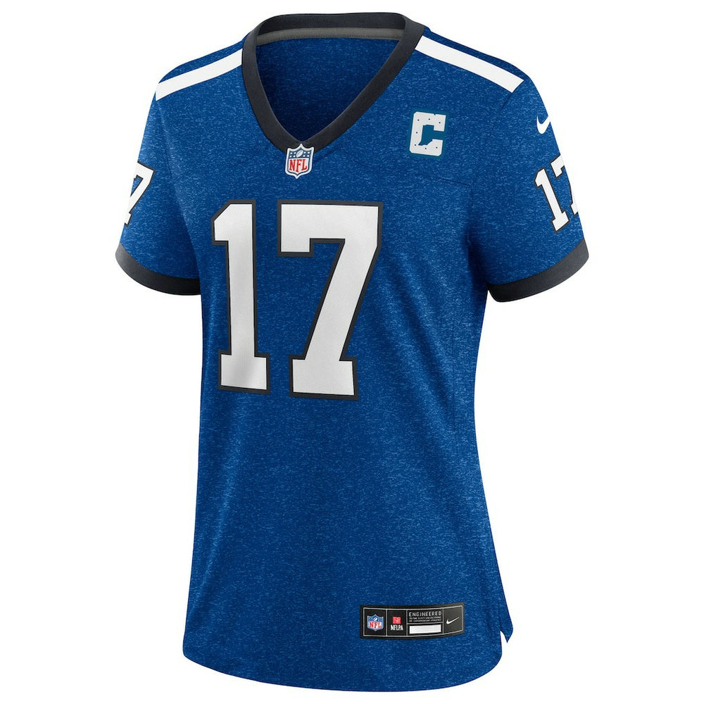 Nike Daniel Jones Indianapolis Colts Women's Alternate 2 Indiana Nights Game Jersey Heather Royal