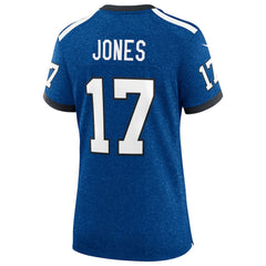 Nike Daniel Jones Indianapolis Colts Women's Alternate 2 Indiana Nights Game Jersey Heather Royal