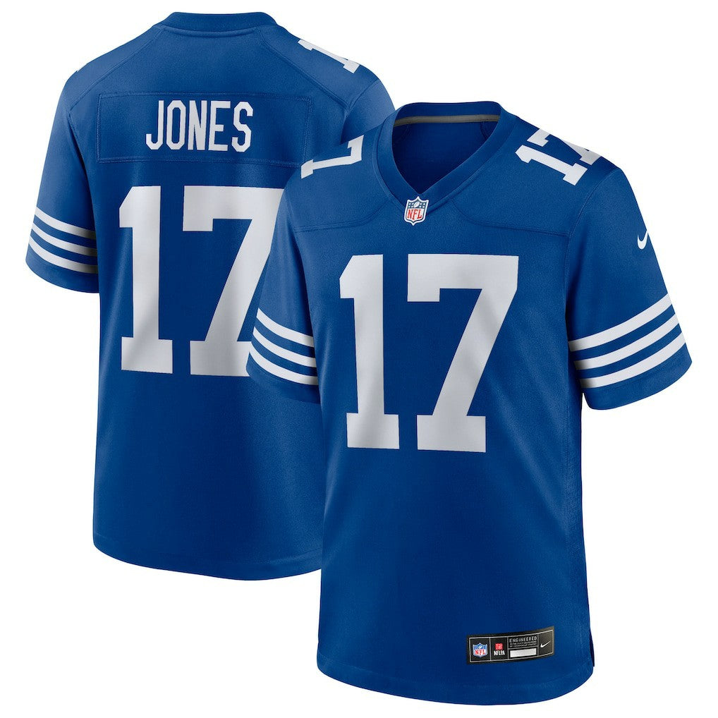 Nike Daniel Jones Indianapolis Colts Alternate Game Jersey Royal