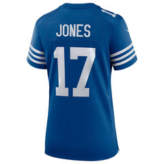 Nike Daniel Jones Indianapolis Colts Women's Alternate Game Jersey Royal