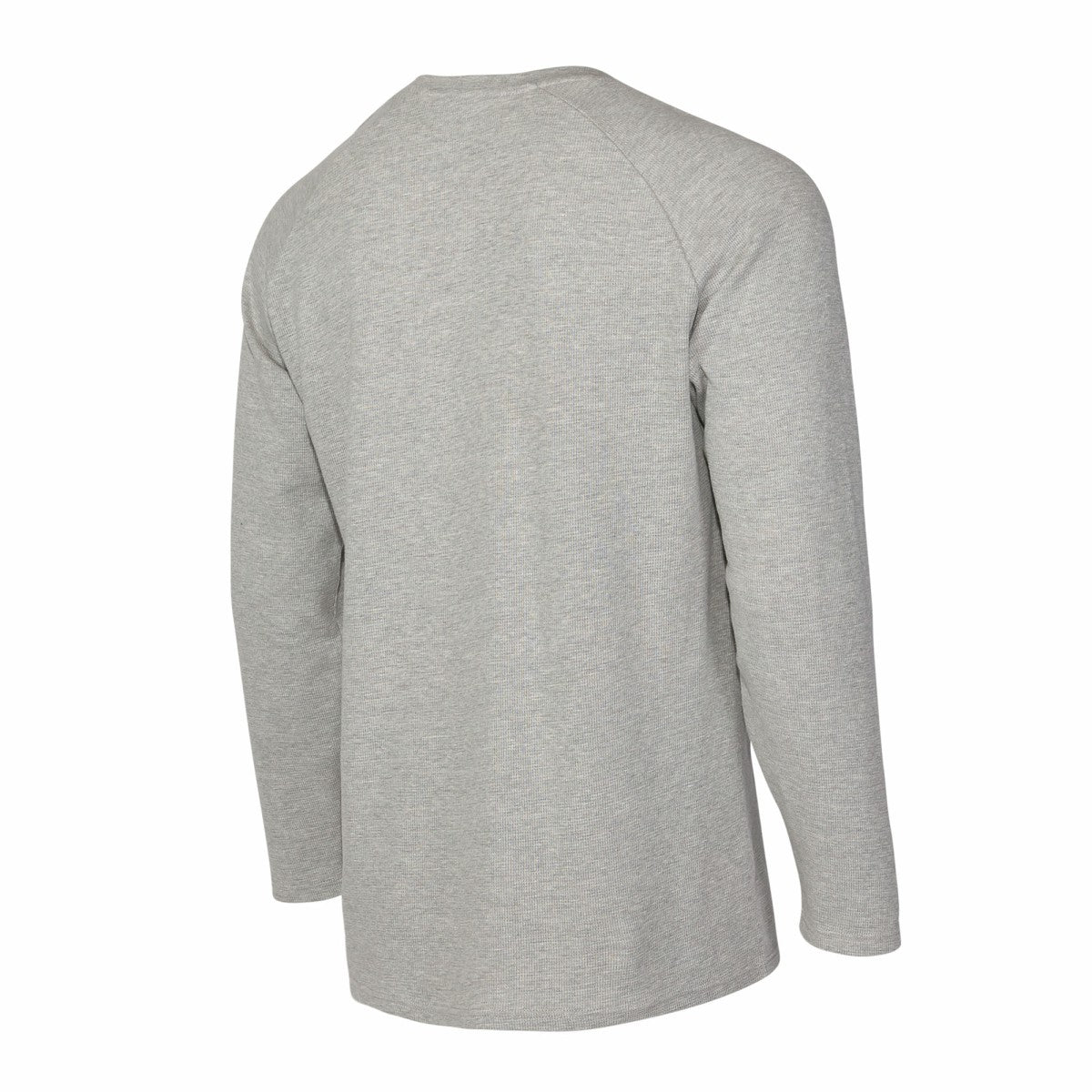 Los Angeles Lakers Concepts Sport Hawthorn Thermal Knit Long Sleeve Henley T-Shirt Gray