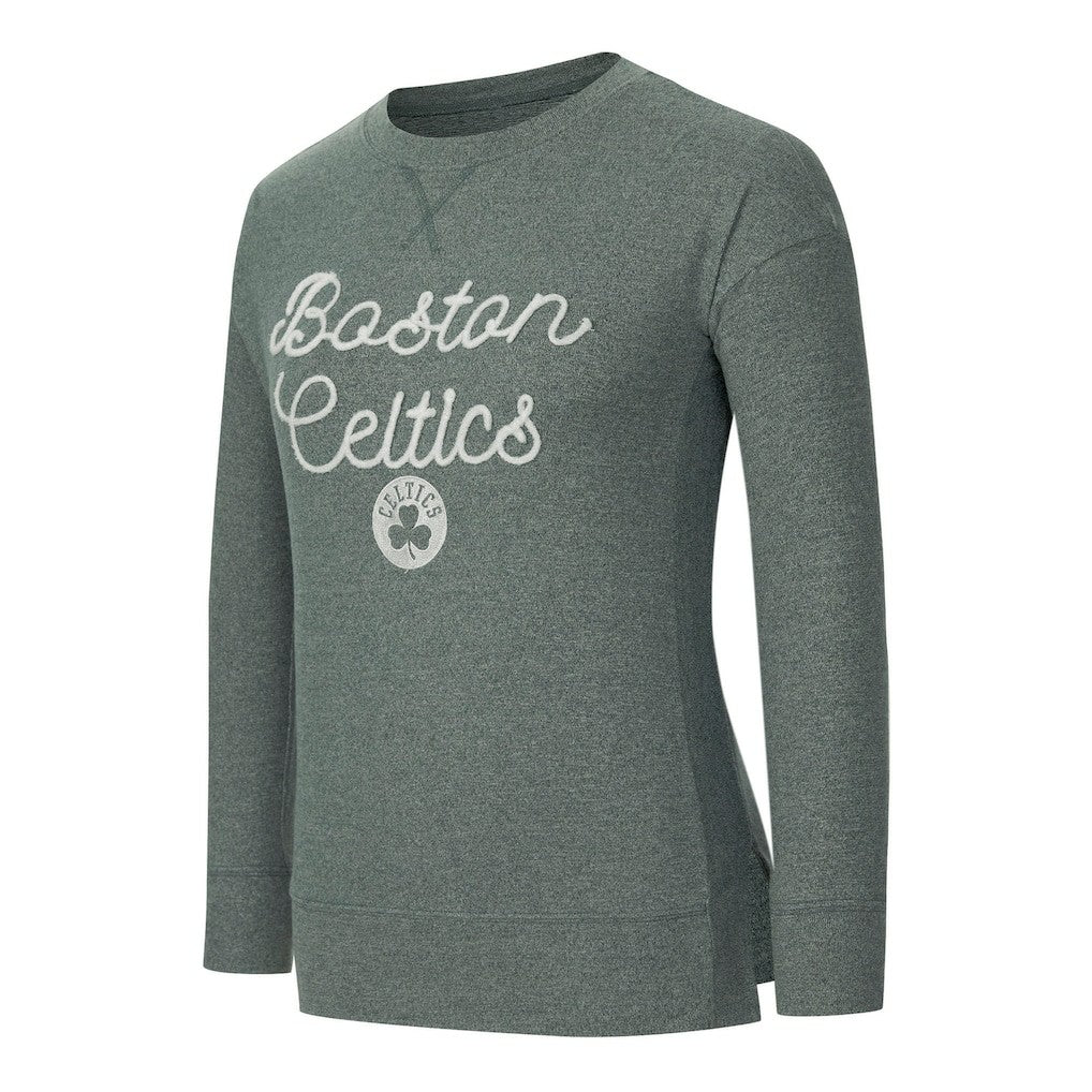 Boston Celtics Concepts Sport Women's Rigor Long Sleeve Jersey T-Shirt Hunter Green