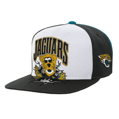 Mitchell & Ness Jacksonville Jaguars Youth Team Mascot Snapback Hat White