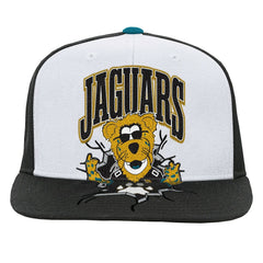 Mitchell & Ness Jacksonville Jaguars Youth Team Mascot Snapback Hat White