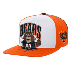 Mitchell & Ness Chicago Bears Youth Team Mascot Snapback Hat White