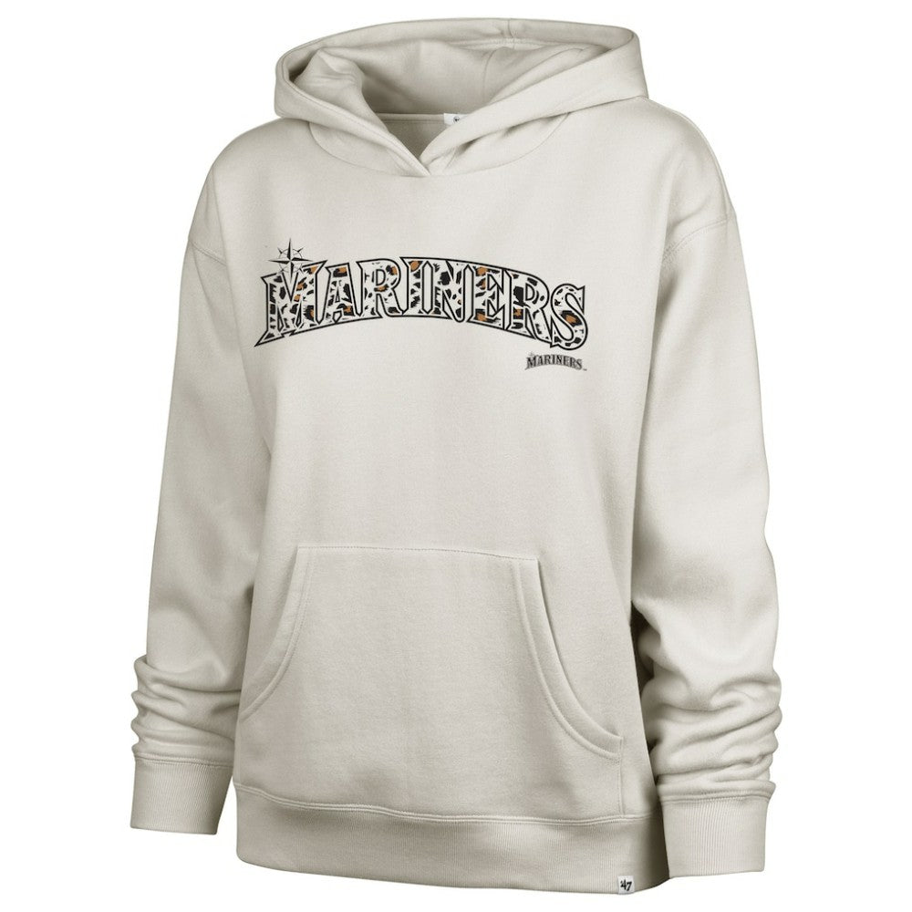 Seattle Mariners '47 Women's MVP Hoodie - Cream - 47 brand Sale