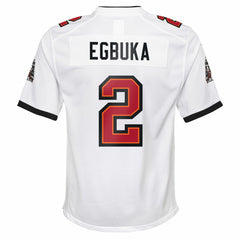 Nike Emeka Egbuka Tampa Bay Buccaneers Youth White Game Jersey White