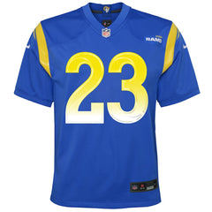 Nike Kyren Williams Los Angeles Rams Youth Team Game Jersey Royal