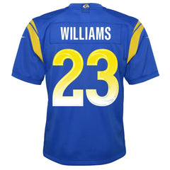 Nike Kyren Williams Los Angeles Rams Youth Team Game Jersey Royal