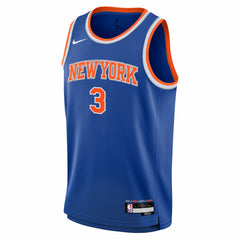 Josh Hart New York Knicks Youth Swingman Jersey Icon Edition Blue | Nike Lifestyle
