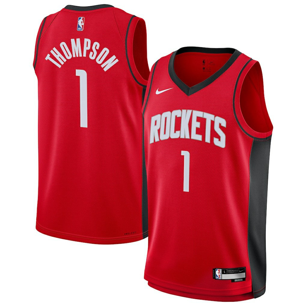 Amen Thompson Houston Rockets Youth Swingman Jersey Icon Edition Red | Nike US